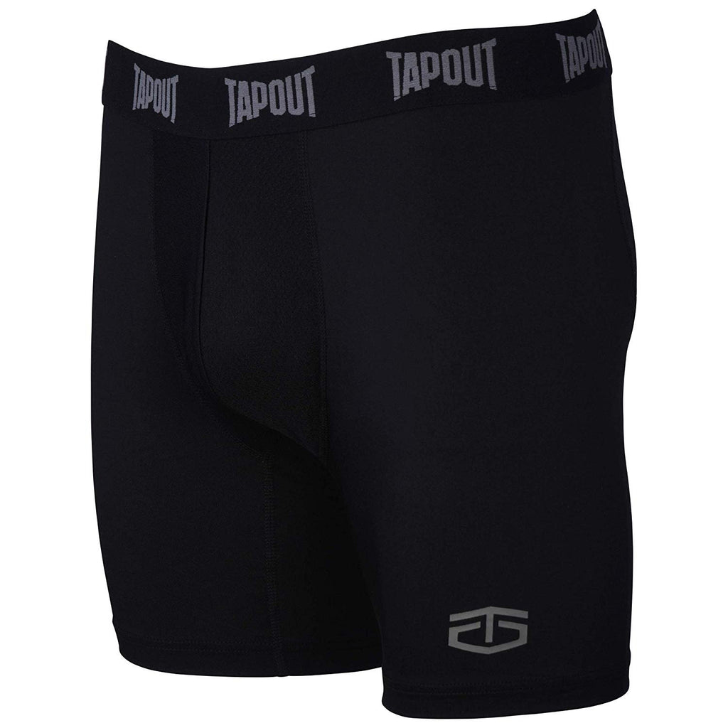 TapouT Mens Performance Boxer Briefs - 3-Pack Stretch Performance Training Underwear Breathable Athletic Fit No Fly