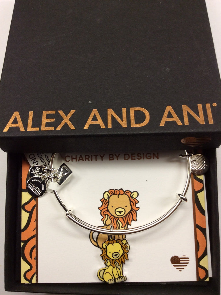 Alex and Ani Womens Charity by Design - Lion Bangle