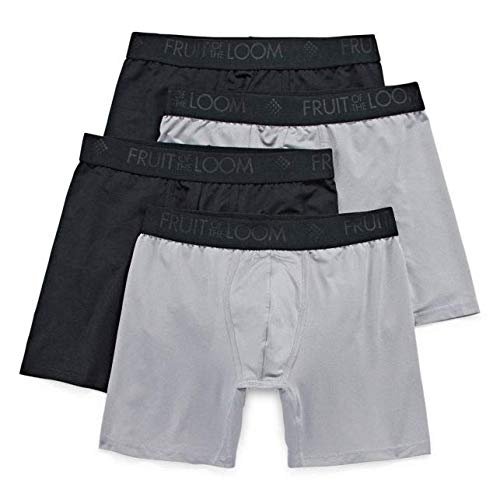 Fruit of the Loom Men's Breathable Boxer Brief Multipack