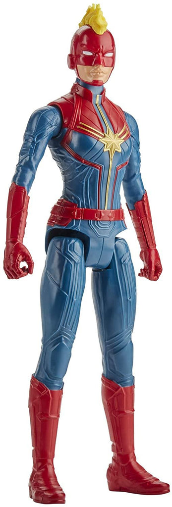 Avengers Marvel Titan Hero Series Blast Gear Captain Marvel Action Figure