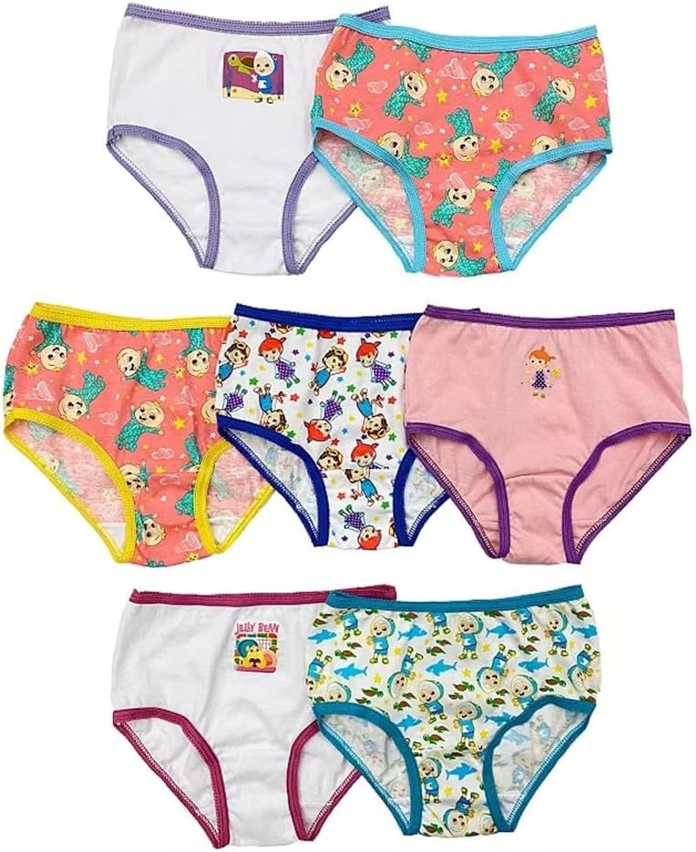 Handcraft Licensed Girls Underwear - Lay Lay Encanto Paw Patrol Gabby Dollhouse Bluey Coco Melon
