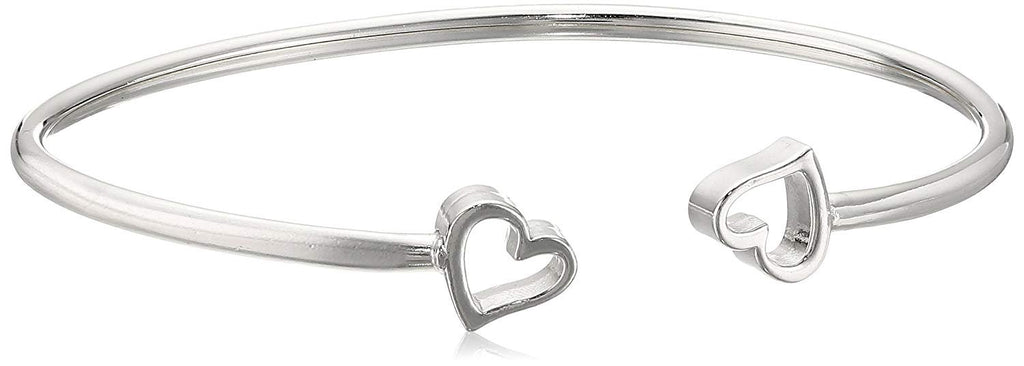 Alex and Ani Womens Formidable Heart Cuff Bracelet