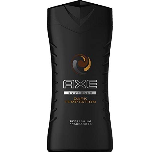 (6-Pack) Axe Dark Temptation Mens Body Wash Shower Gel Refreshing 250ml 8.45oz