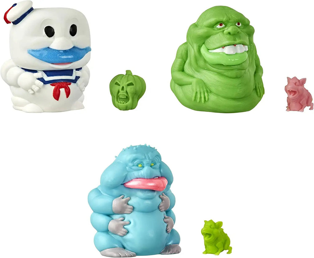 Ghostbusters Ecto-Plasm Ghost Gushers 3-Pack Collectible Squeezable Figures with Ecto-Plasm and Mystery Mini Figures for Kids Ages 4 and Up (Amazon Exclusive)