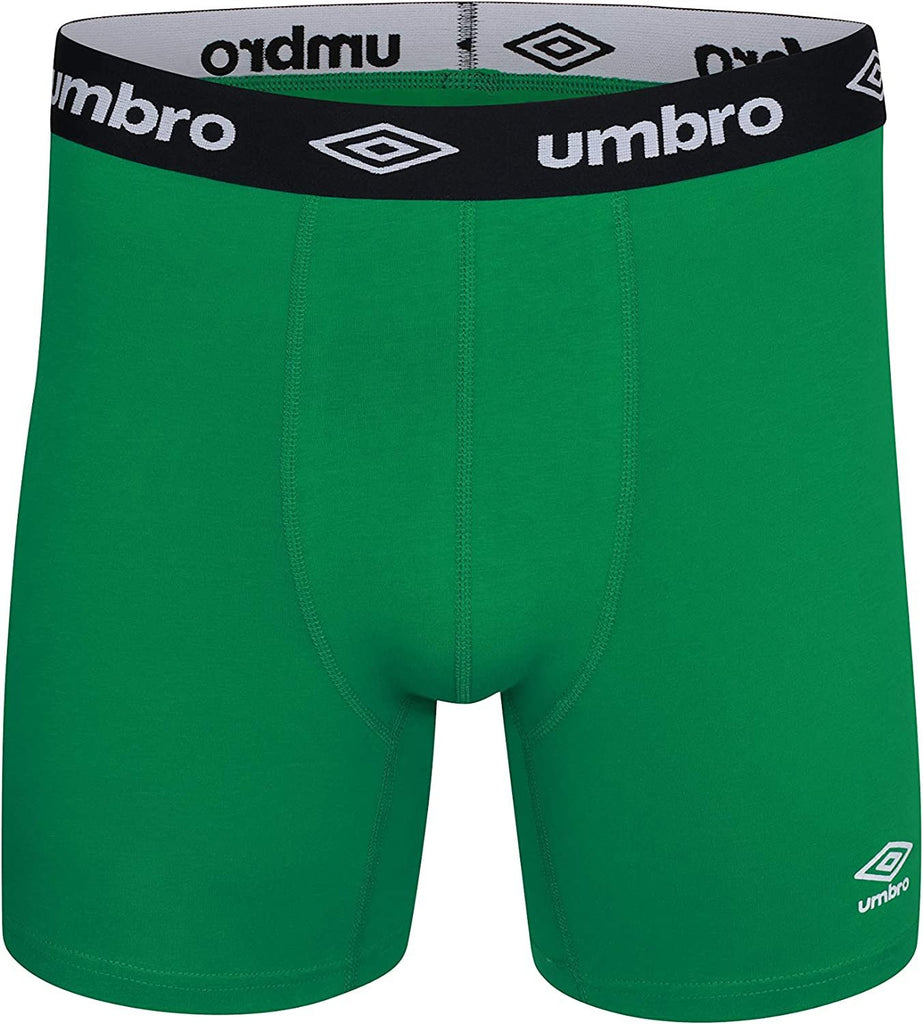 Umbro Mens Boxer Briefs Breathable Cotton Underwear for Men - 6 Pack Cotton Stretch Mens Underwear