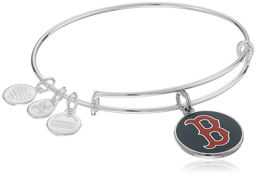 Alex and Ani Womens MLB Boston Red Sox Charm Bracelet