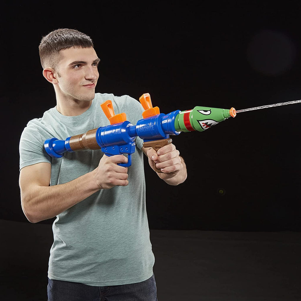 Fortnite RL Nerf Super Soaker Water Blaster Toy -- Extreme Soakage -- 6.7 Fluid Ounce Capacity -- for Kids, Teens, Adults