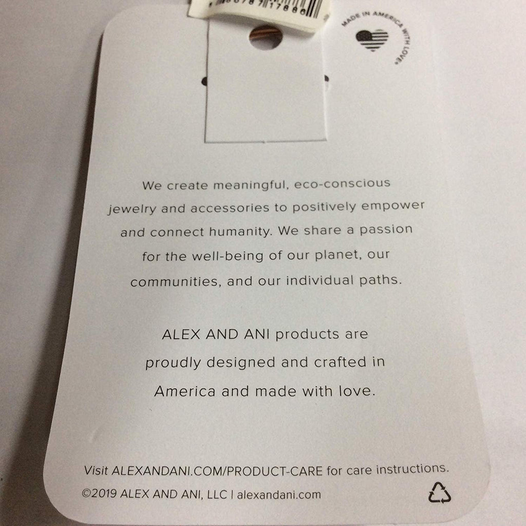 Alex and Ani Be The Light Bangle Bracelet Shiny Rose Gold One Size