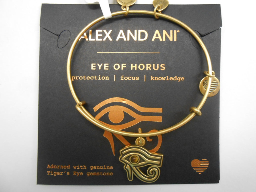 Alex and ANI Womens Eye of Horus EWB Bangle Bracelet, Expandable