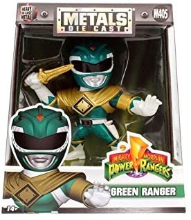 Jada Toys Metals Power Rangers 4" Classic Figure - Green Ranger (M405) Toy Figure