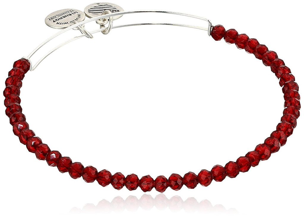 Alex and Ani Brilliance Bead Life On Mars Red/Shinny Bracelet