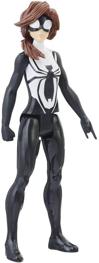 Spider-Man Marvel Titan Hero Series Blast Gear Spider-Girl 12-Inch-Scale Super Hero Action Figure Toy Great Kids for Ages 4 and Up