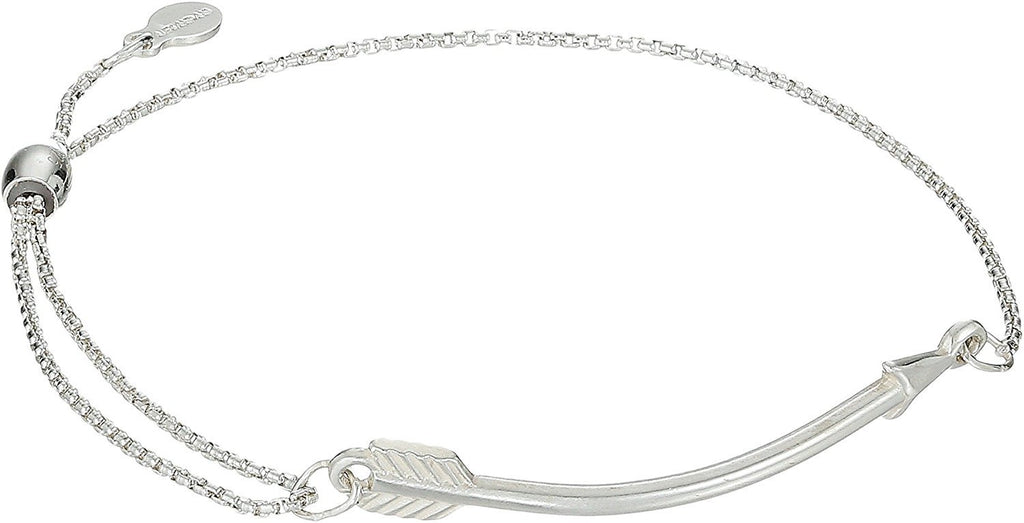 Alex and Ani Womens Arrow Pull Chain Bracelet