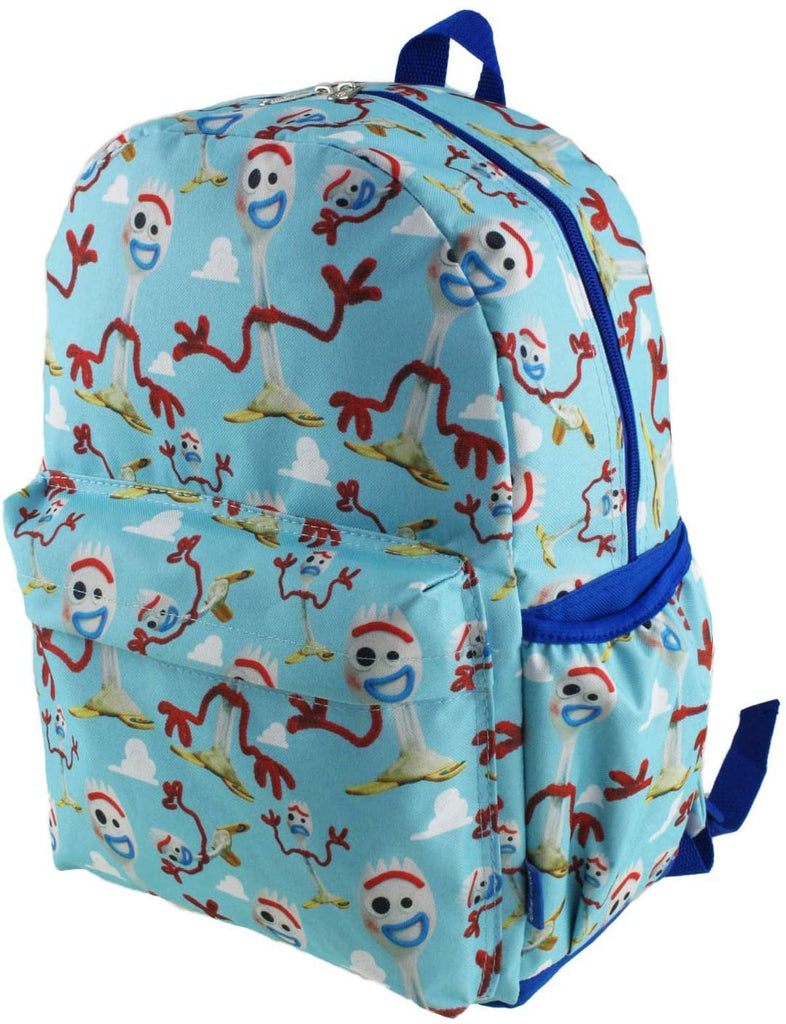 Toy Story 4 - Forky 16 inch All Over Print Deluxe Backpack With Laptop Compartment