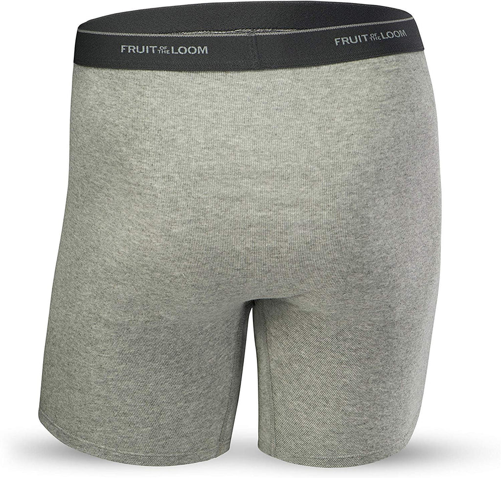 Fruit of the Loom Men's CoolZone Boxer Briefs, black/Gray, XX-Large