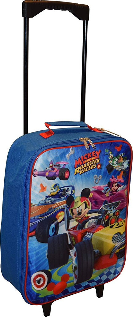Disney Junior Mickey And The Roadster Racers 15" Collapsible Wheeled Pilot Case - Rolling Luggage