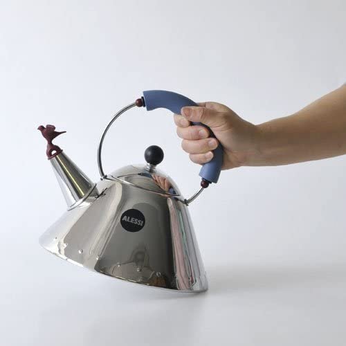 Alessi Michael Graves Kettle with Small Bird Shaped Whistle