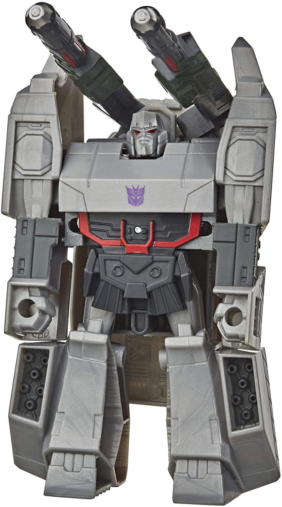 Transformers Bumblebee Cyberverse Adventures Toys Action Attackers: 1-Step Changer Megatron Action Figure, Kids Ages 6 and Up, 4.25-inch