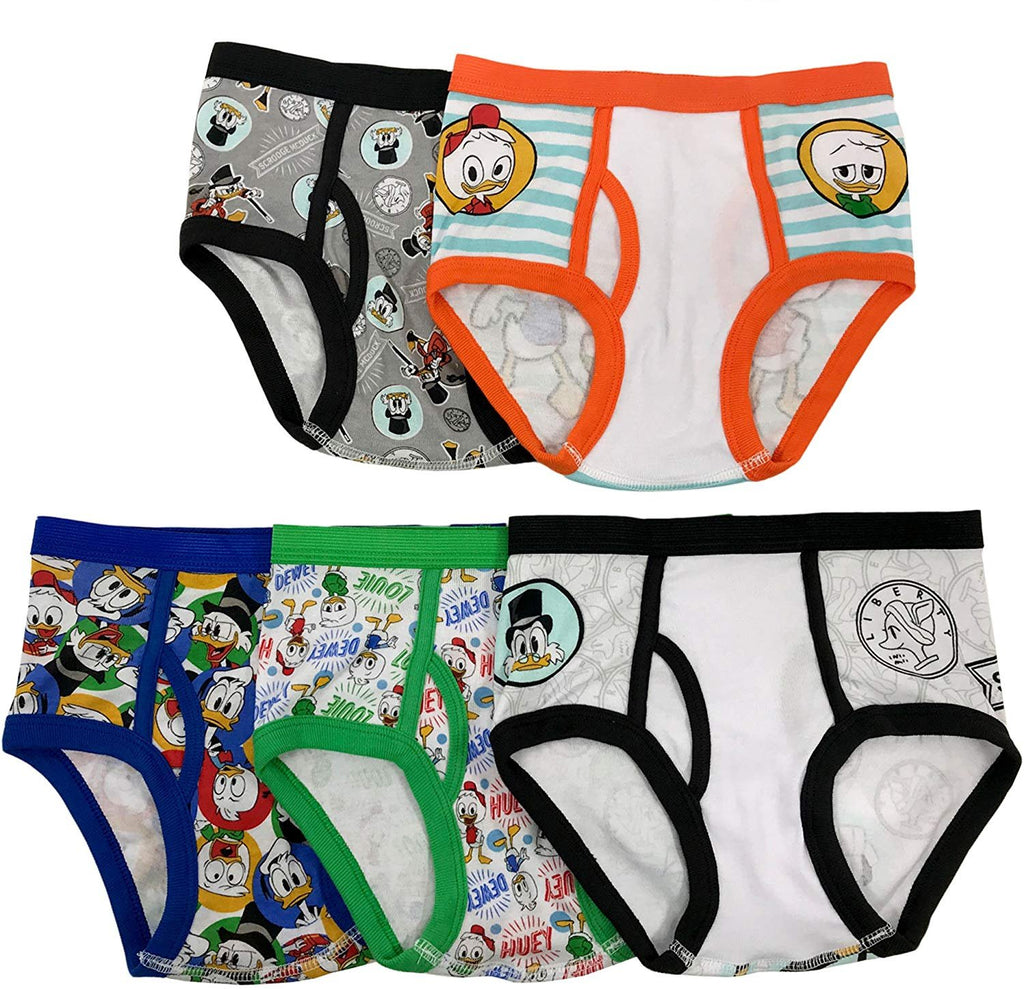 Disney Big Boys' Duck Tales 5-Pack Underwear Briefs