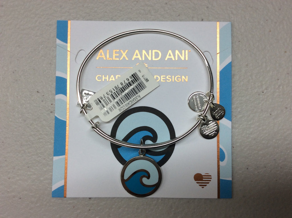 Alex and Ani Womens Charity by Design Wave Bangle