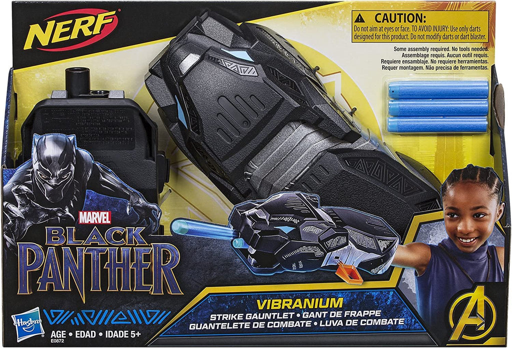 Marvel Black Panther Nerf Vibranium Strike Gauntlet