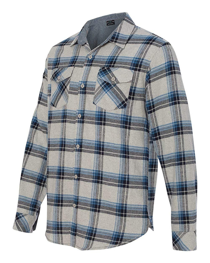 Burnside Yarn-Dyed Long Sleeve Flannel Shirt