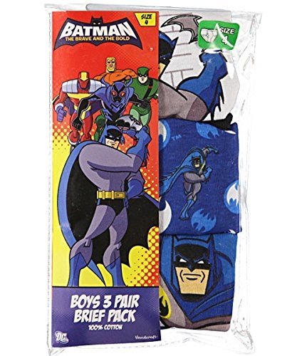 Batman Little Boys' Batarang 3-Pack Briefs