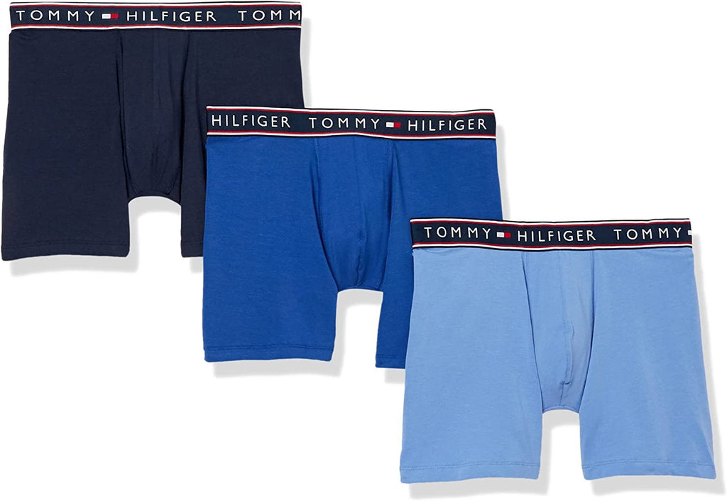 Tommy Hilfiger Men's Cotton Stretch 3-Pack Boxer Brief