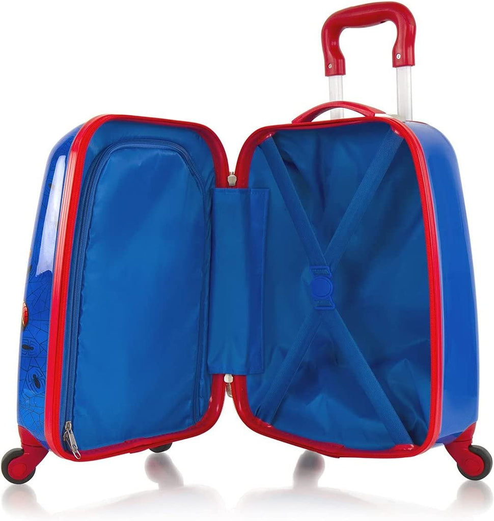 Heys Marvel-Spiderman Boys Hardside Spinner Rolling Luggage for Kids - 18 Inch