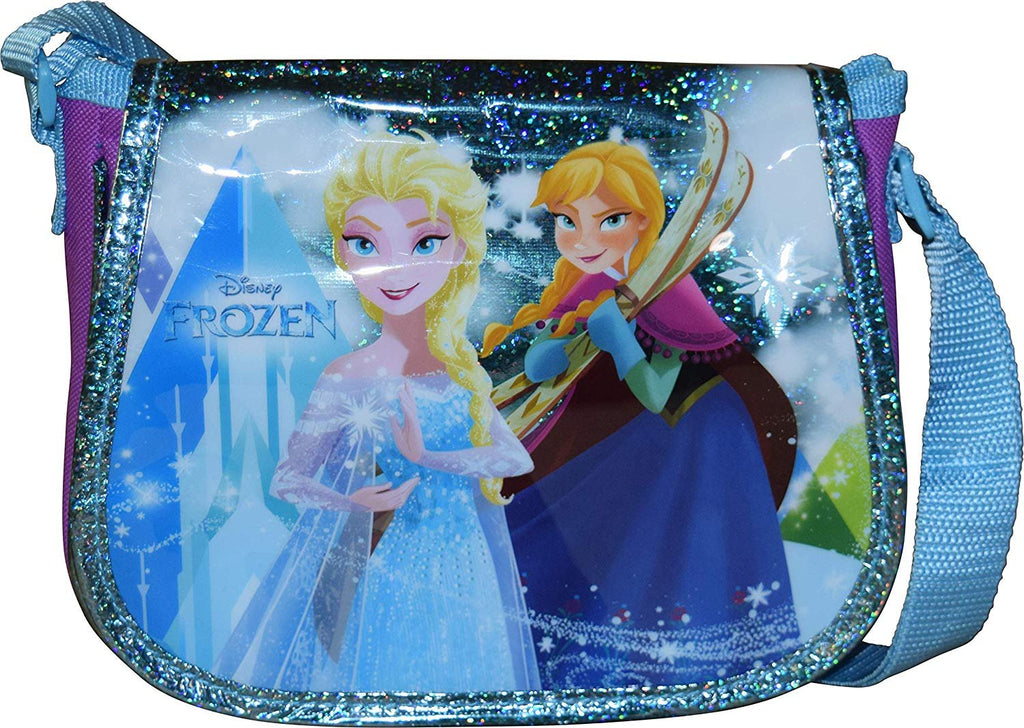 Disney Frozen Elsa & Anna Girl's Crossbody Shoulder Purse