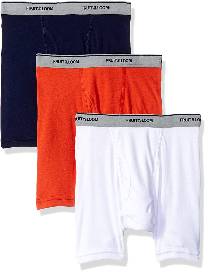 Fruit of the Loom Boys' Boxer Brief (Pack of 3)