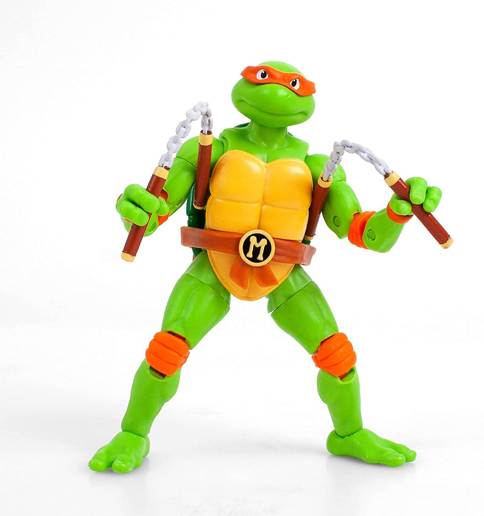 Loyal Subjects - BST AXN Teenage Mutant Ninja Turtles Michelangelo 5 Action Figure (Net)