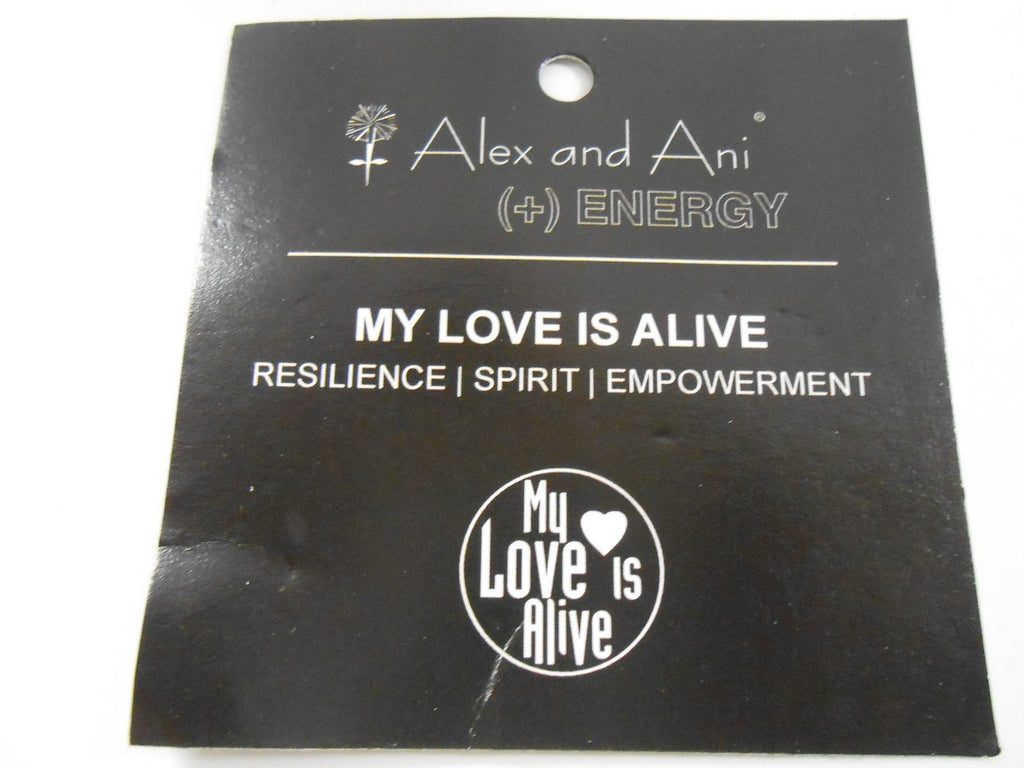 Alex and Ani Charity by Design My Love is Alive Bangle Bracelet