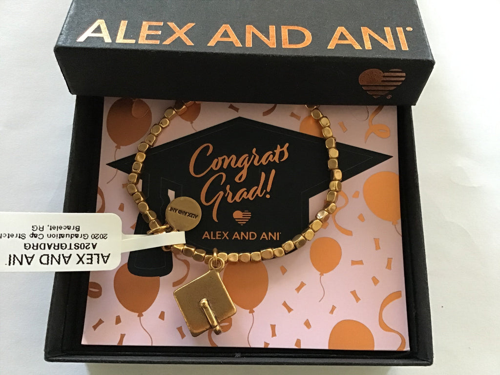 Alex and Ani 2020 Graduation Cap Stretch Bracelet