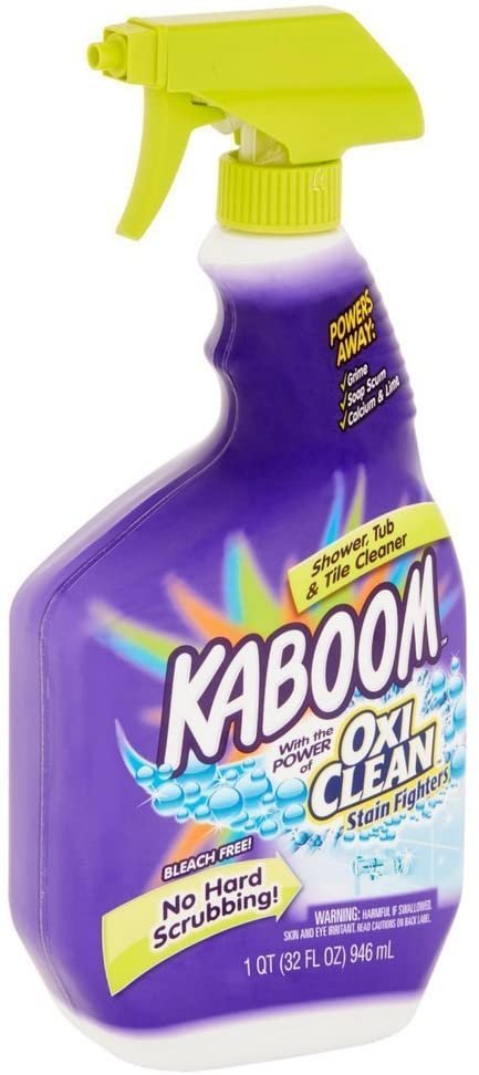 Kaboom Shower, Tub & Tile Cleaner with Oxi Clean 32 oz (Pack of 8)