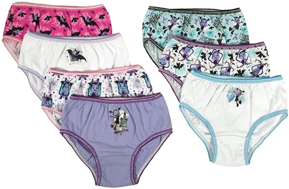 Disney Girls' 7-Pack Vampirina Underwear Panty