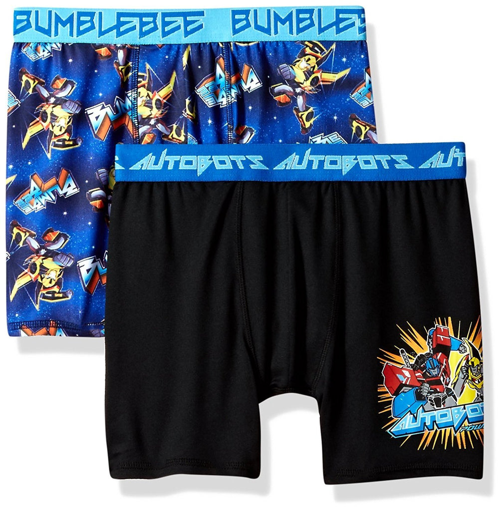 Hasbro Boys' 2-Pack Transformers Athletic Boxerbriefs Underwear