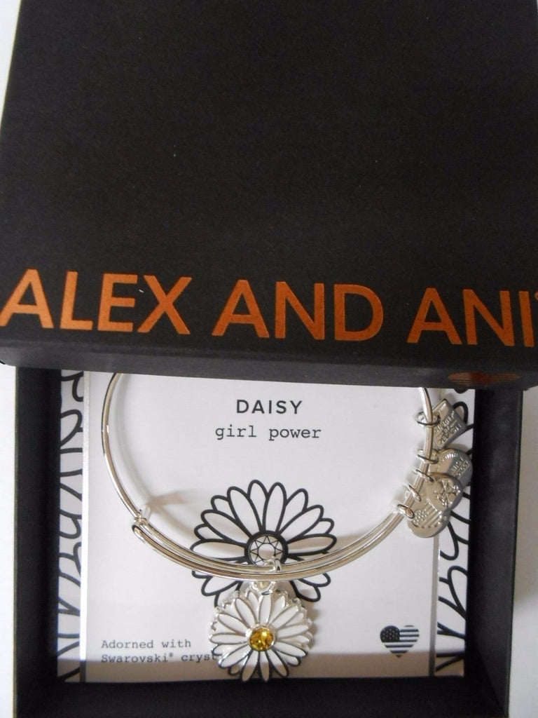 Alex and Ani Charity By Design, Daisy Bangle Bracelet