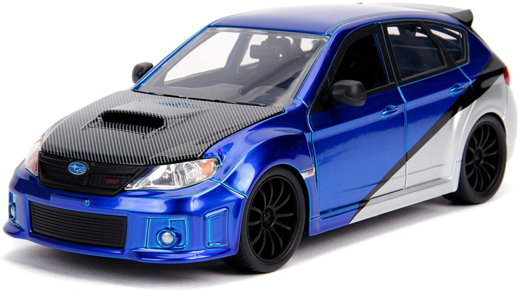 Jada Toys 1:24 Fast & Furious - Brian's Subaru Impreza WRX STI, Blue (99514)