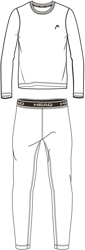 HEAD Boys' Performance Poly 2-Piece Long Underwear Set