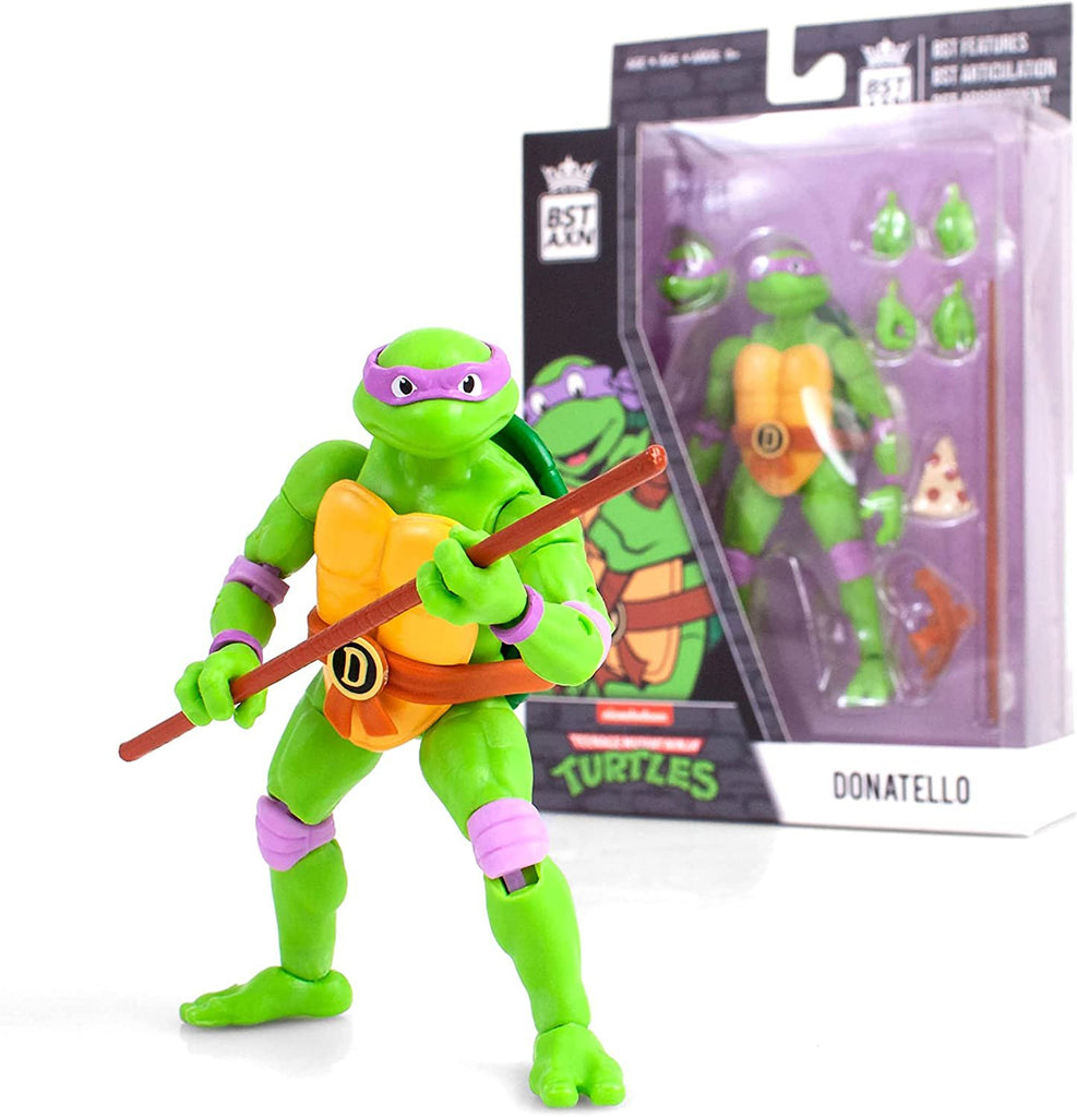 The Loyal Subjects BST AXN Teenage Mutant Ninja Turtles Donatello 5" Action Figure