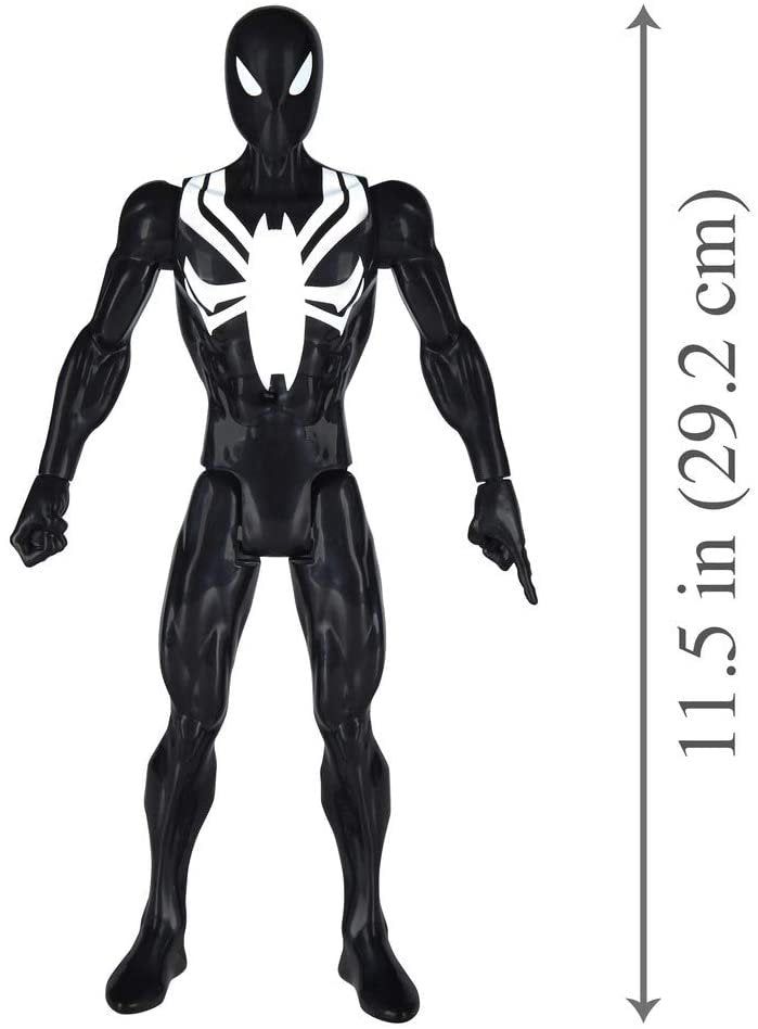 Spider-Man Titan Hero Series Web Warriors: Black Suit Spider-Man