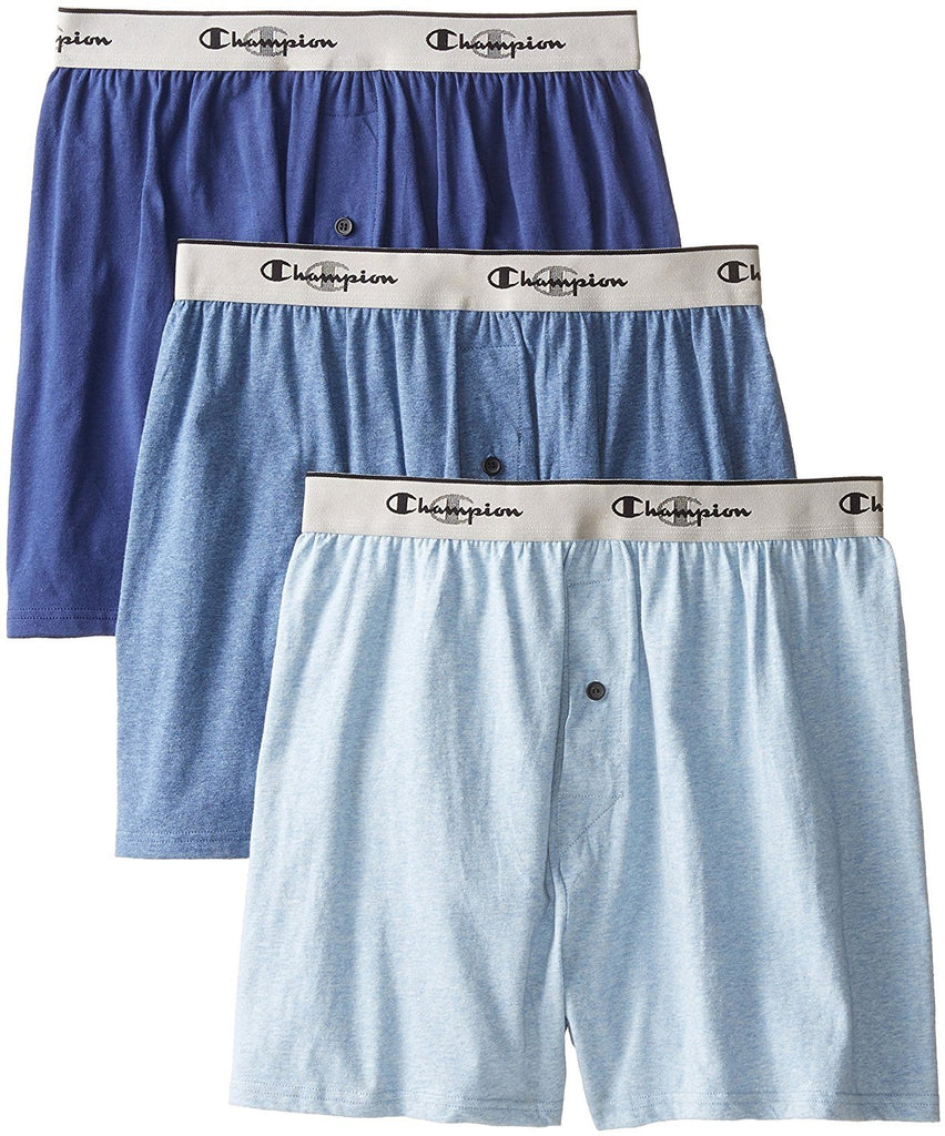 Champion Men's 3-Pack Knit Boxer