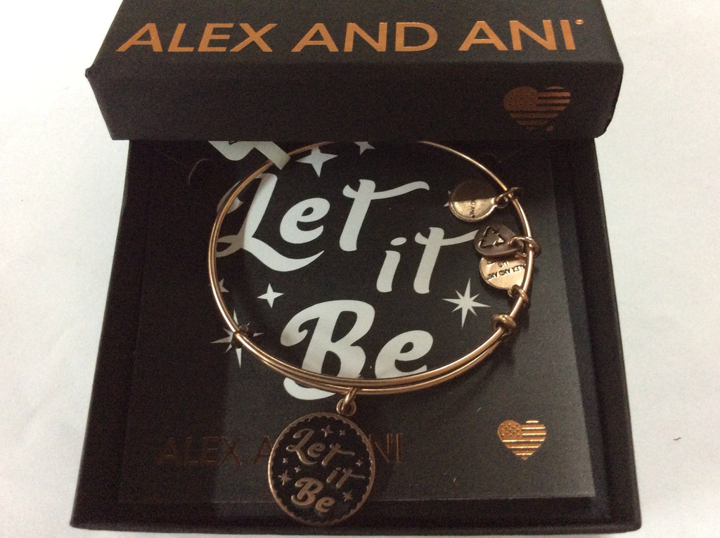 Alex and Ani Women's Let It Be Bangle Bracelet