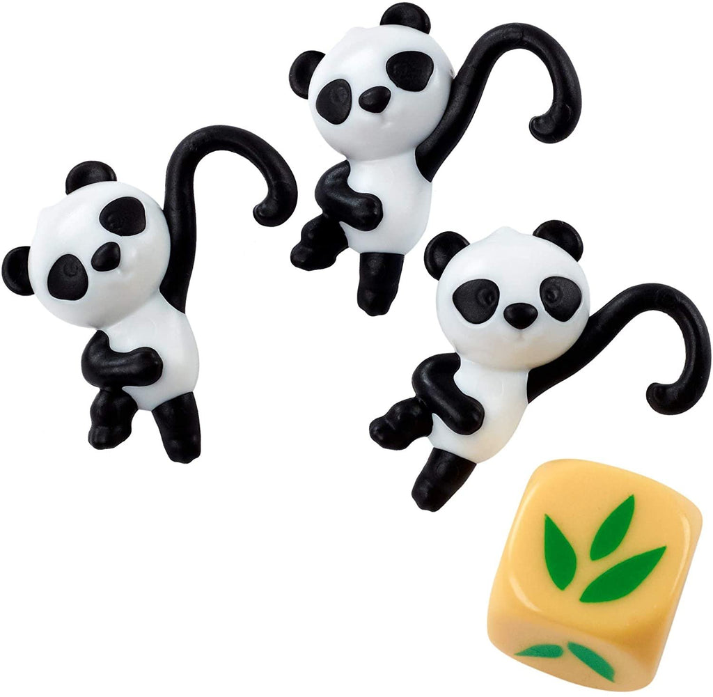 Mattel Games Kerplunk Pandas Kids Game with Pagoda Tower, Bamboo Sticks & Toy Bears, Kids Gift Ages 5 Years & Older