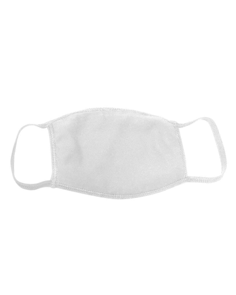 Bayside USA Masks 5-Pack Double Fabric 100% Cotton Breathable Reusable