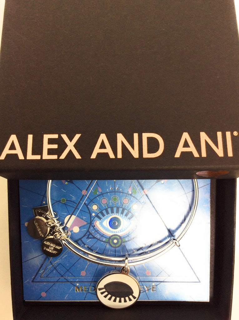 Alex and Ani Womens Charity by Design Meditating Eye Color Infusion Bangle