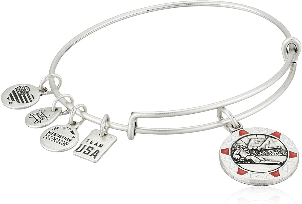 Alex and Ani Skiing EWB Bangle Bracelet