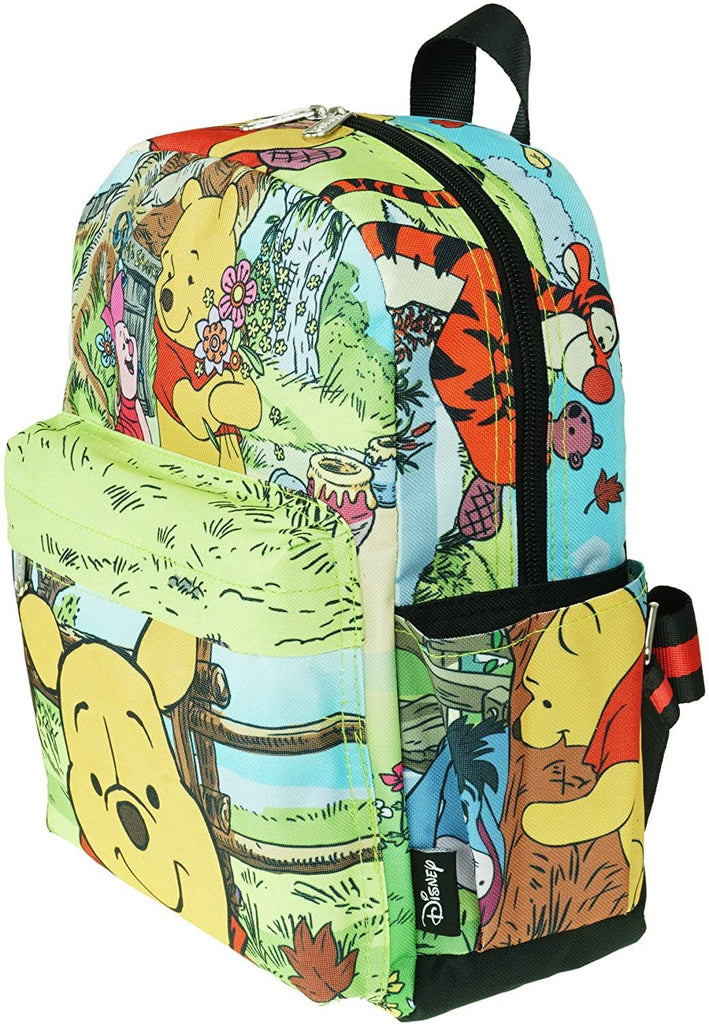 KBNL Winnie the Pooh 12inch Deluxe Oversize Print Daypack A21324 Medium