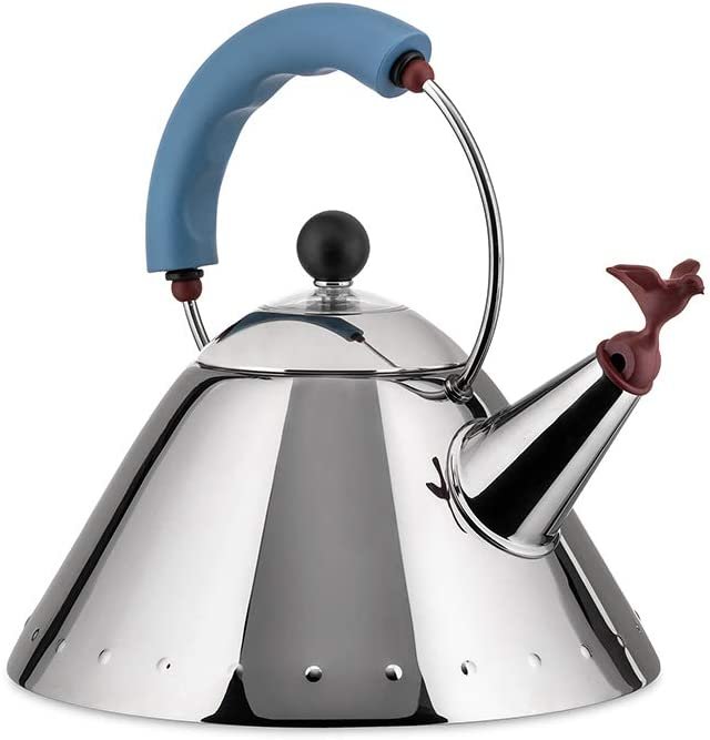 Alessi Michael Graves Kettle with Small Bird Shaped Whistle